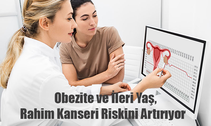 Obezite ve İleri Yaş, Rahim Kanseri Riskini Artırıyor
