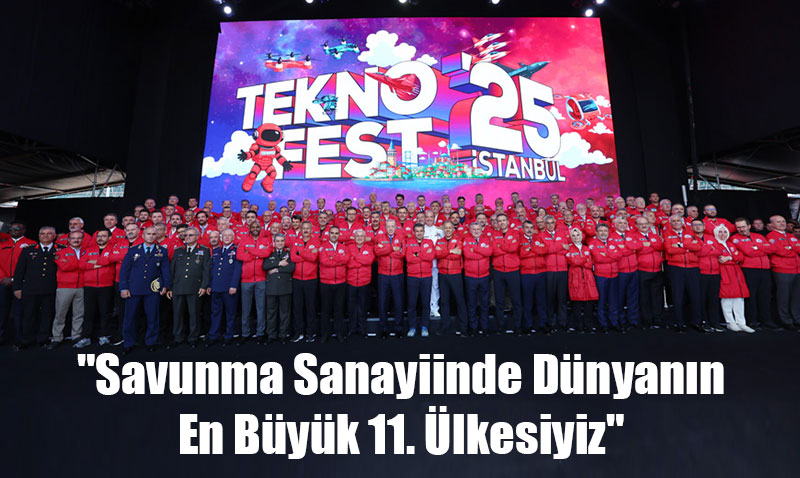 Cumhurbaşkanı Erdoğan: "Savunma Sanayiinde Dünyanın En Büyük 11. Ülkesiyiz"