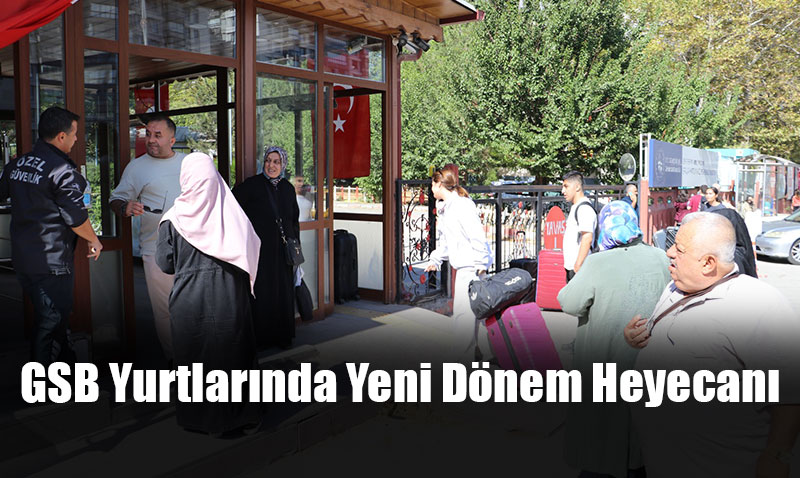Eskişehir GSB Yurtları Yeni Döneme Hazır