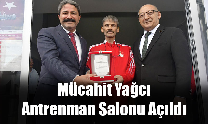 Mücahit Yağcı Antrenman Salonu Açıldı: Halter Sporuna Yeni Bir Adres