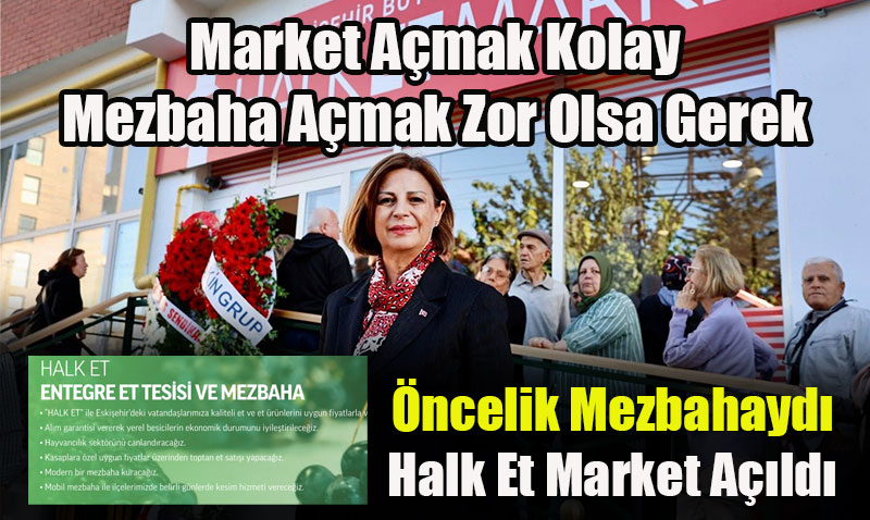 Vaat Mezbahaydı, Açılan Sadece Market Oldu