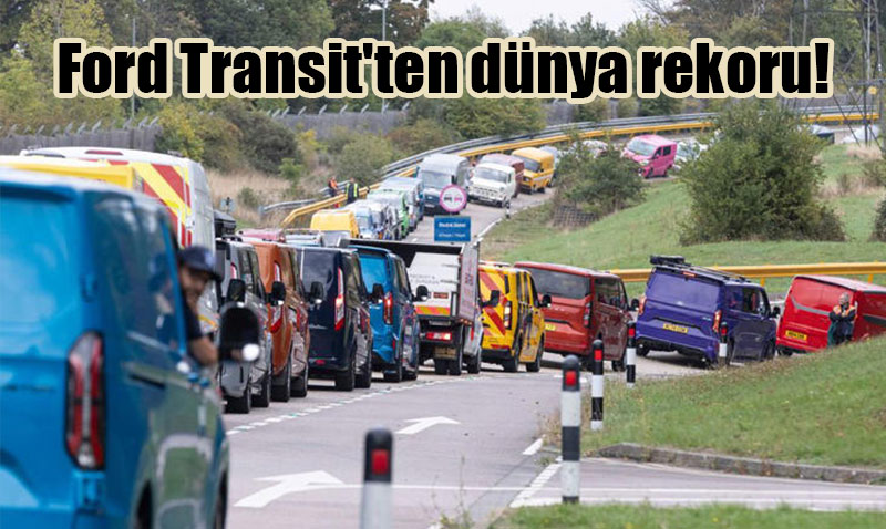 Ford Transit 60. Yılında Dünya Rekoru Kırdı