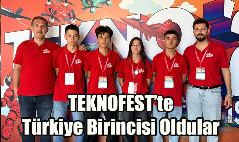 Özel EOSB Mesleki ve Teknik Anadolu Lisesi, TEKNOFEST’te Türkiye Birincisi Oldu