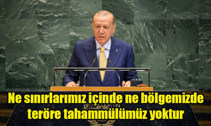Cumhurbaşkanı Erdoğan: "Teröre Tahammülümüz Yok"