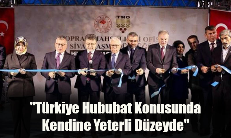Bakan Yumaklı: "Türkiye Hububat Konusunda Kendine Yeterli Düzeyde"