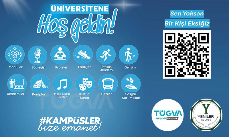 TÜGVA Eskişehir, Üniversite Öğrencilerine Kapsamlı Etkinlikler Sunuyor