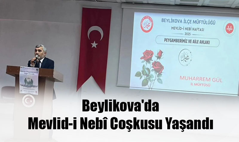 Beylikova’da Mevlid-i Nebî Coşkusu Yaşandı
