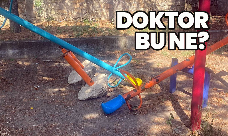 Mihalıççık’taki Parkın Durumu Vatandaşları İsyan Ettirdi