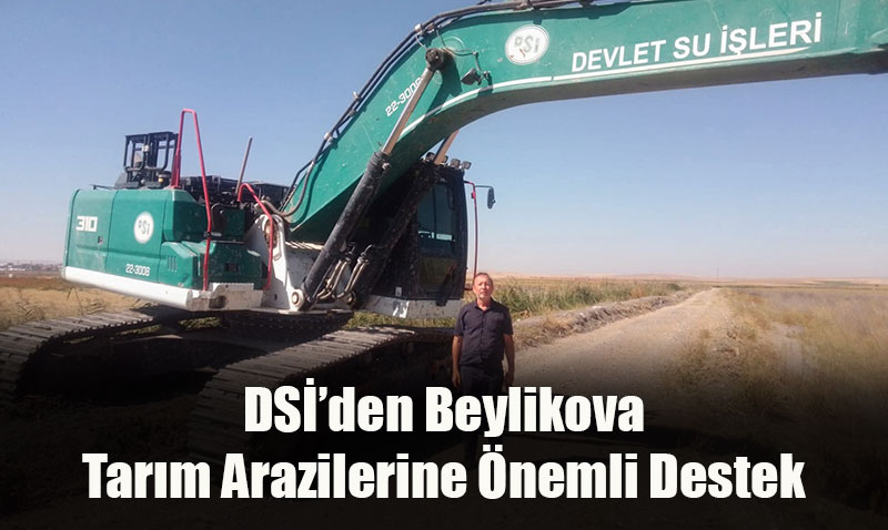 DSİ’den Beylikova Tarımına Büyük Destek: Sulama Kanalları Temizleniyor