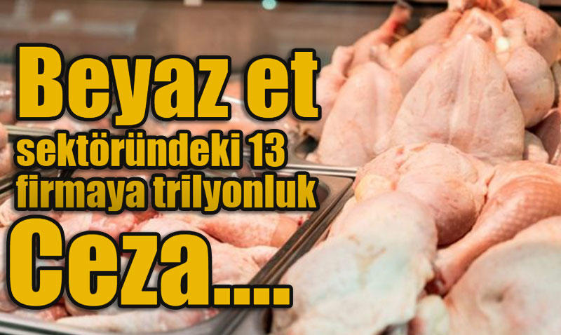 Rekabet Kurulu’ndan Beyaz Et Sektörüne Toplam 3,7 Milyar TL Para Cezası