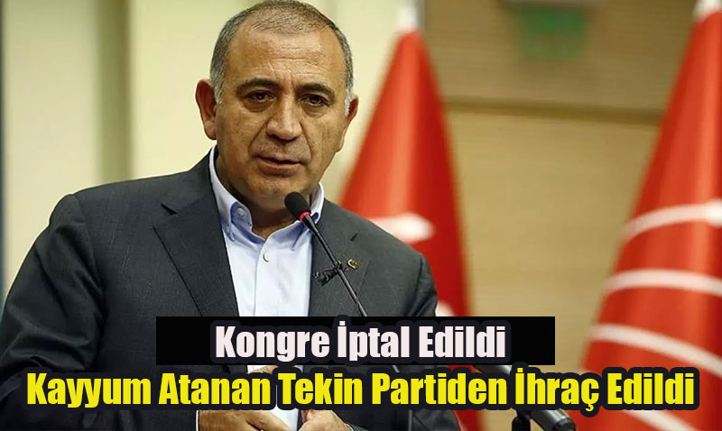 CHP’de stanbul Kongresi Krizi: Grsel Tekin hra Edildi