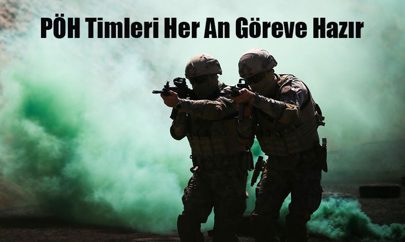PÖH Timleri Her Koşulda Göreve Hazır