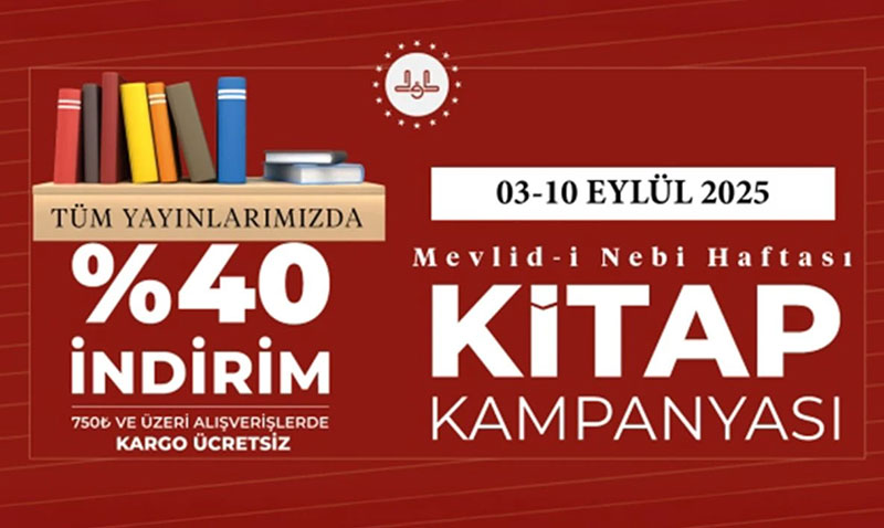 Diyanet Yayınlarında Mevlid-i Nebi indirimi başladı