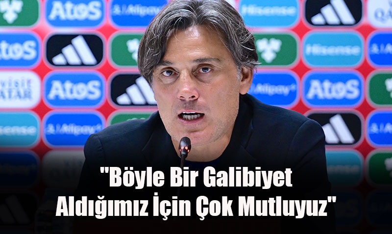 Vincenzo Montella: "Böyle Bir Galibiyet Aldığımız İçin Çok Mutluyuz"