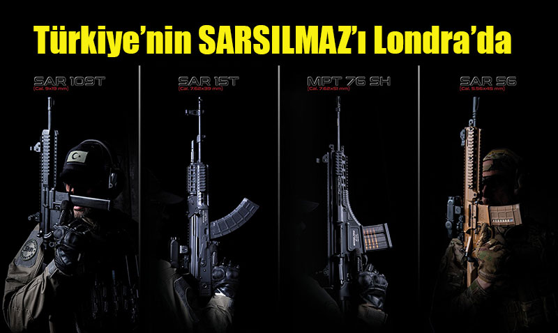 Trkiye’nin Silah reticisi SARSILMAZ, Londra’daki DSEI Fuarnda