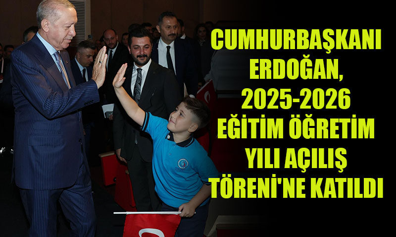 Cumhurbakan Erdoan: "En Byk Yatrm Eitime, Dolaysyla nsana Yaplyor"