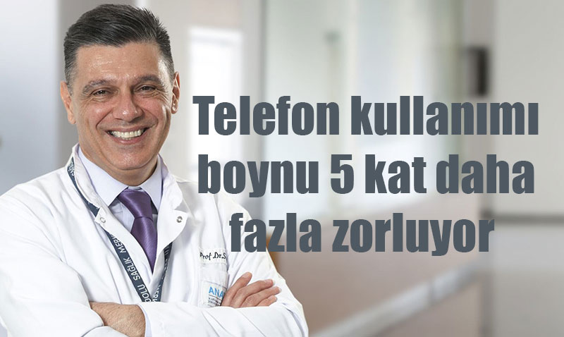 Akıllı Telefon Kullanımı Boynunuzu 5 Kat Daha Fazla Zorluyor