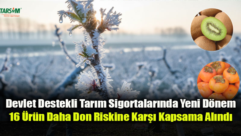 Tar�m ve Orman Bakan� Yumakl� A��klad�: TARS�M�de Koruma �emsiyesi Geni�letiliyor