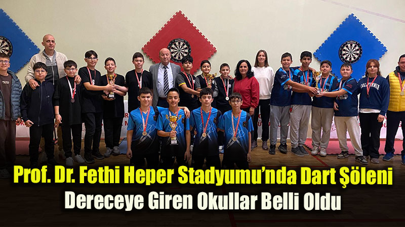 Eski�ehir�de Okul Sporlar� Dart Heyecan� Sona Erdi: �ampiyon �stiklal Ortaokulu!