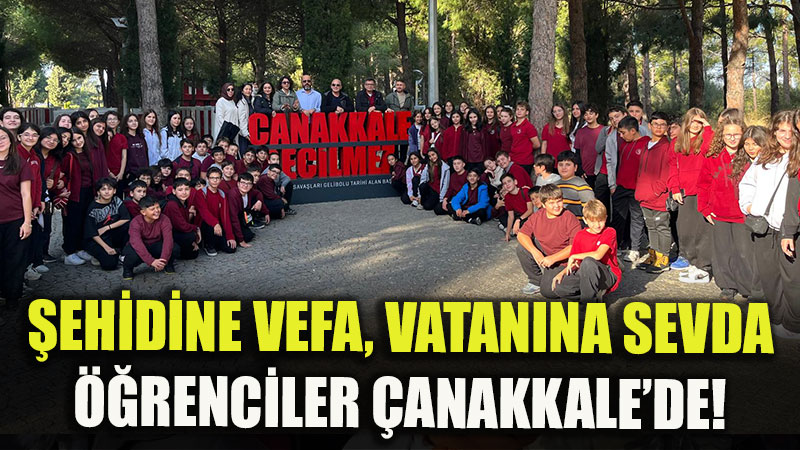 �ehidine Vefa, Vatan�na Sevda: Eski�ehirli ��renciler �anakkale�de!