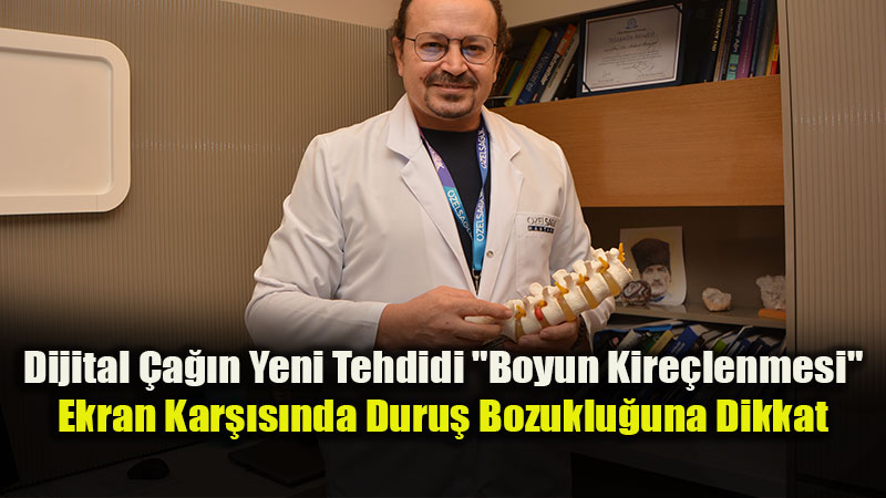 Telefona E�ilerek Bakmak Boyna 30 Kilo Y�k Bindiriyor