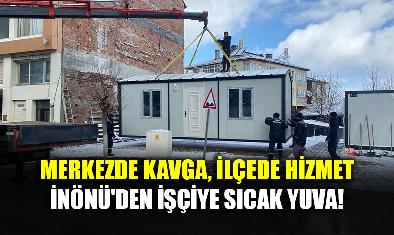 Merkezde "Kilitli Kap�lar", �l�ede "S�cak Duraklar": �n�n� Belediyesi’nden �nsanl�k Dersi!
