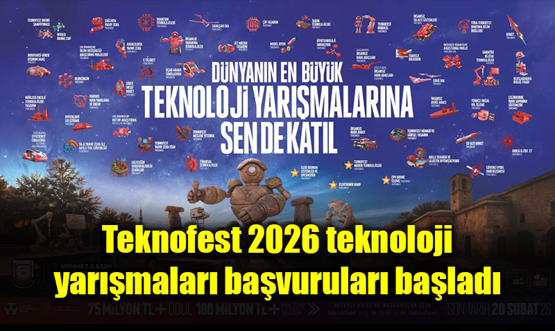 Teknoloji Me�alesi �anl�urfa�da Yanacak: TEKNOFEST 2026 Ba�vurular� Ba�lad�
