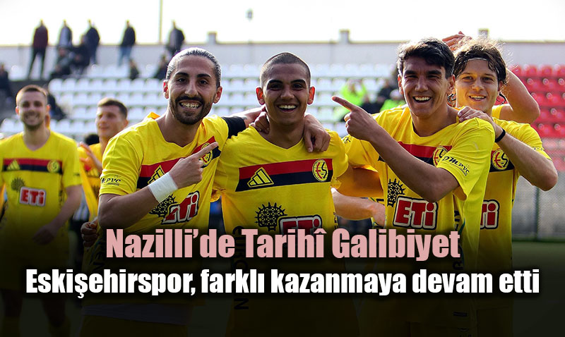 Nazilli�de Tarih� Galibiyet: K�rm�z� �im�ekler 8-0 ile "S�per" Mesaj Veriyor!