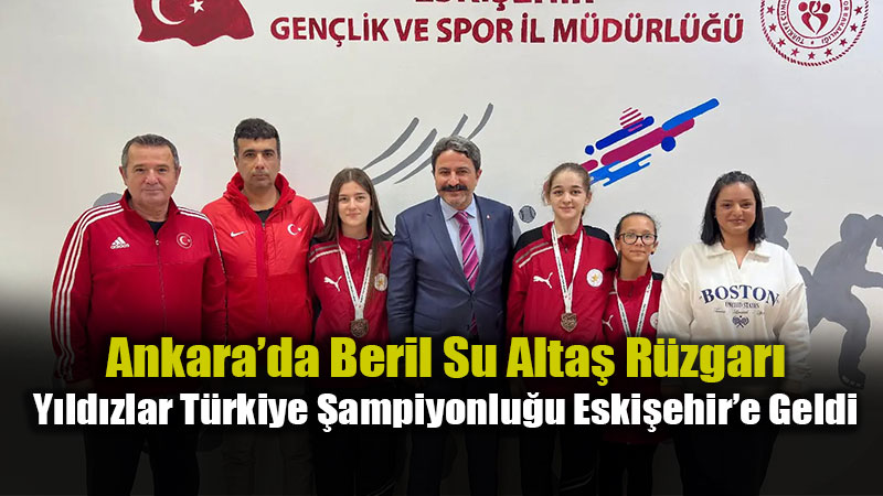 ��itme Engelliler T�rkiye �ampiyonas��na Eski�ehir Damgas�: 4 Madalya �le D�nd�ler