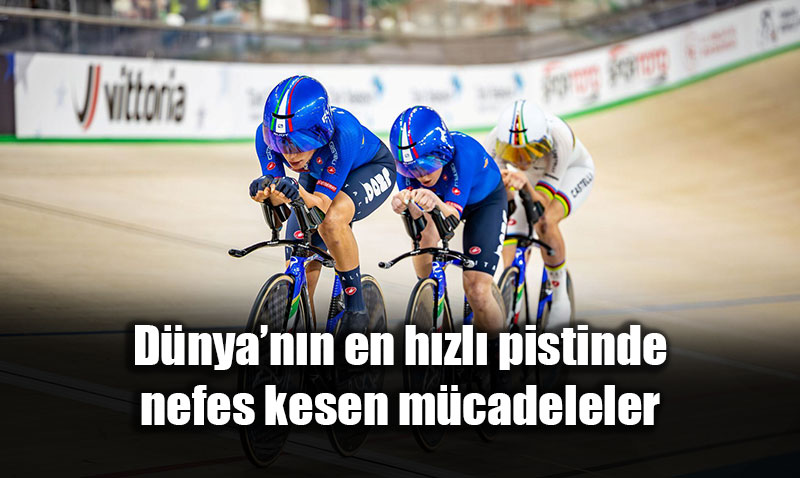 UEC 2026 Avrupa Pist Bisikleti �ampiyonas��n�n ilk g�n� sona erdi