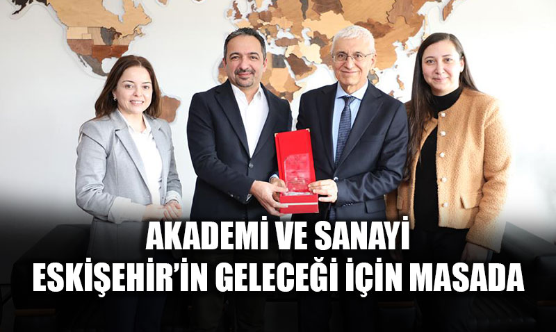EST� Rekt�r� �zcan, ��MSA Fabrika M�d�r� Mehmet Mara�l��y� a��rlad�
