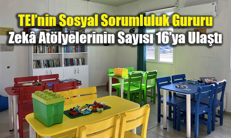 TEI�den Deprem B�lgesine E�itim Deste�i: Ad�yaman Zek� At�lyesi A��ld�