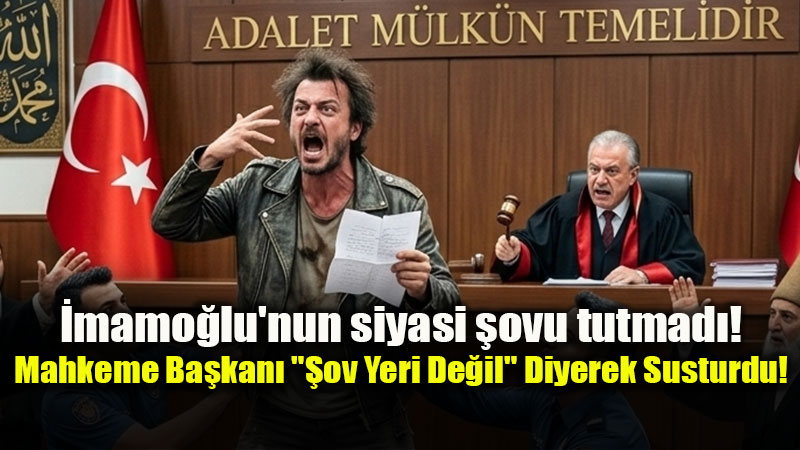 �mamo�lu Hakim Kar��s�nda: Mahkeme Ba�kan�ndan "D�zen" Uyar�s�!