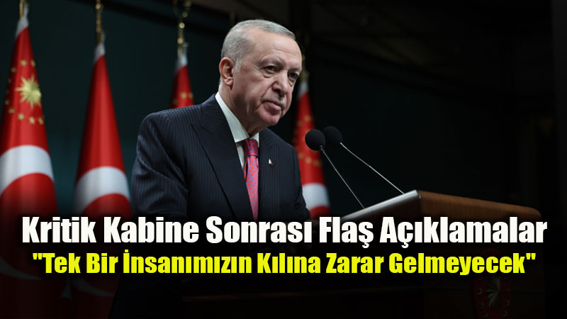 Cumhurba�kan� Erdo�an: "86 Milyonun Huzuru En B�y�k Hassasiyetimizdir"