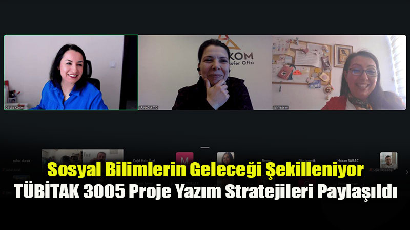 Sosyal Bilimlerde Yenilik�i D�nem: T�B�TAK 3005 Yaz�m Stratejileri A��kland�