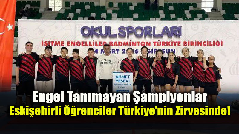 Eski�ehirli �zel Sporcular Giresun�dan T�rkiye �ampiyonlu�u ile D�nd�!