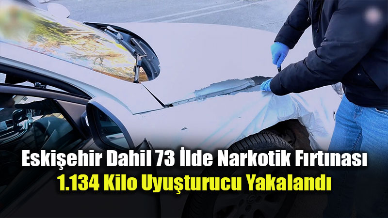 Narkotik Polisi 73 �lde Gece Bask�n� Yapt�: Tonlarca Uyu�turucuya El Konuldu!
