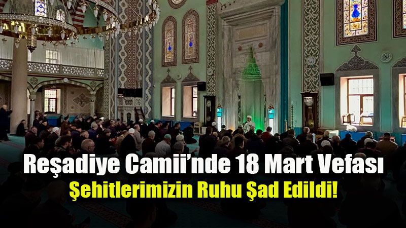 Re�adiye Camii�nde "�ehadet" Dualar�: Eski�ehir Ecdad�n� Mevlidle And�