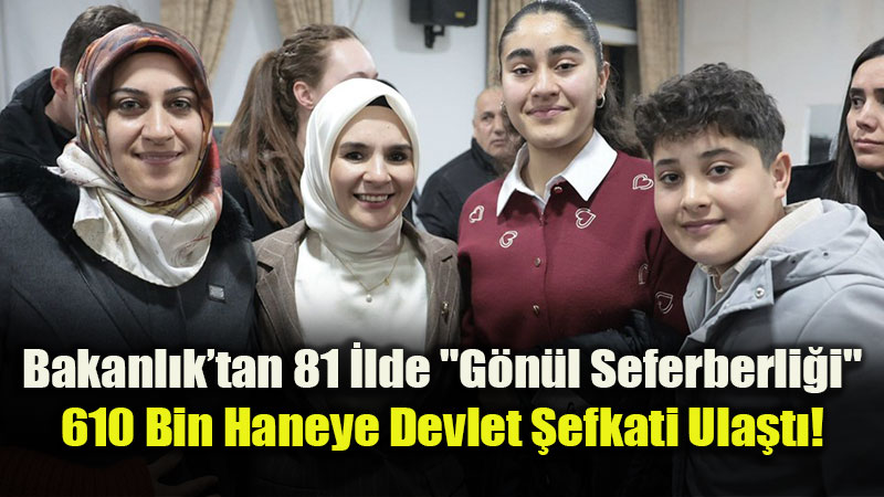 T�rkiye Genelinde Dev Ramazan Bilan�osu: 610 Bin Hane Ziyaret Edildi!