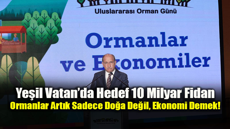 Ormanlar�n Ekonomik G�c�ne Dikkat �ekildi 