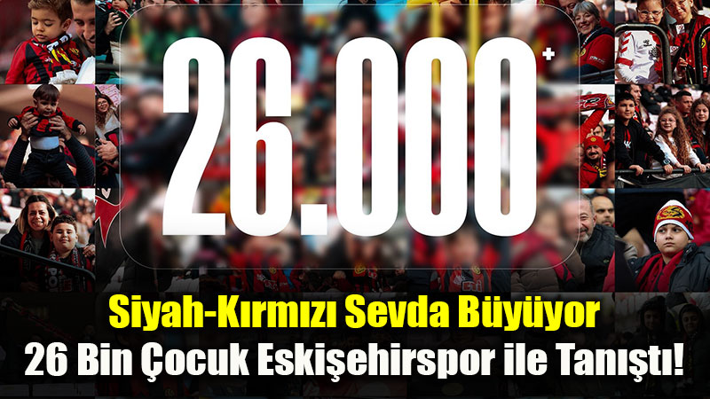 Eski�ehirspor�dan 26 Bin Ki�ilik Dev Gelecek Yat�r�m�