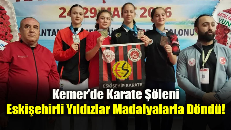 Eski�ehirli Y�ld�zlar Madalyalarla D�nd�!