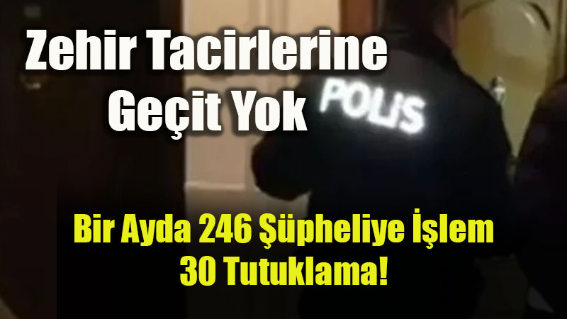 Eski�ehir�de Uyu�turucuyla M�cadelede �ubat Ay� Bilan�osu: 246 G�zalt�