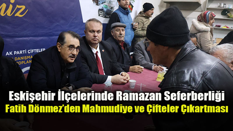 Milletvekili D�nmez K�rsal Kalk�nman�n Nabz�n� Tuttu: "Esnaf G��l�yse �l�e G��l�d�r"