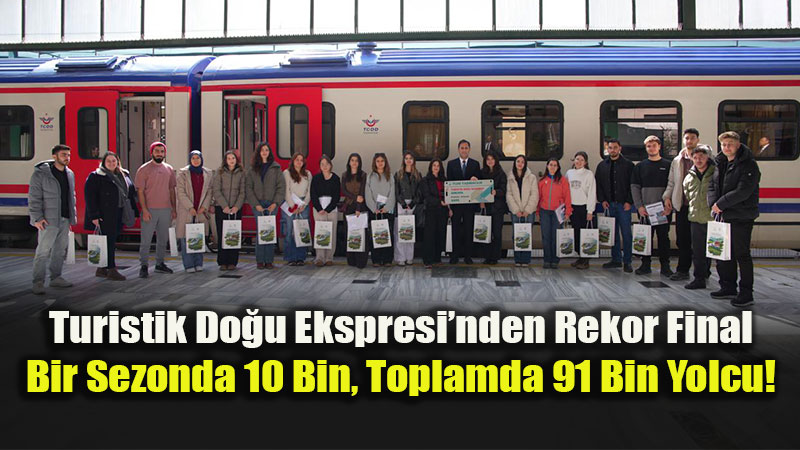 Raylarda K�� Masal�: Turistik Do�u Ekspresi�nde 91 Bin Yolcu Baraj� A��ld�!