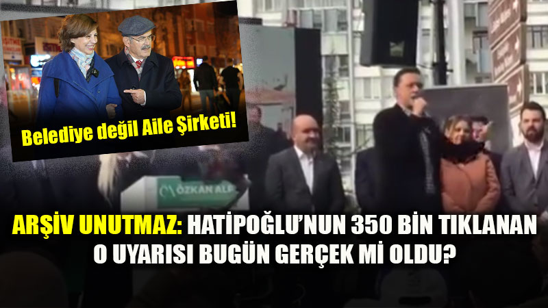 Kehanet mi, Ger�ek mi? Hatipo�lu�nun "Liyakat" ��k��� Aylar Sonra ESKݒde Kar��l�k Buldu