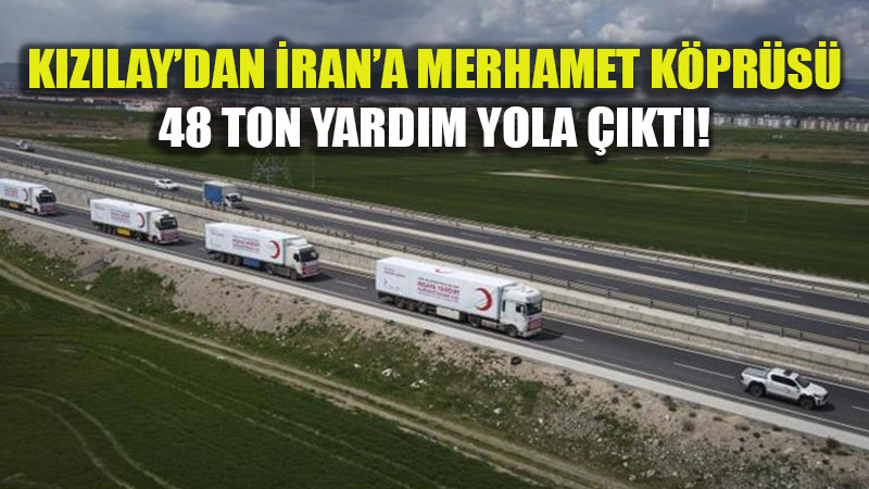 Sava��n G�lgesinde �nsani El: T�rk K�z�lay�dan �ran�a 4 T�r Yard�m