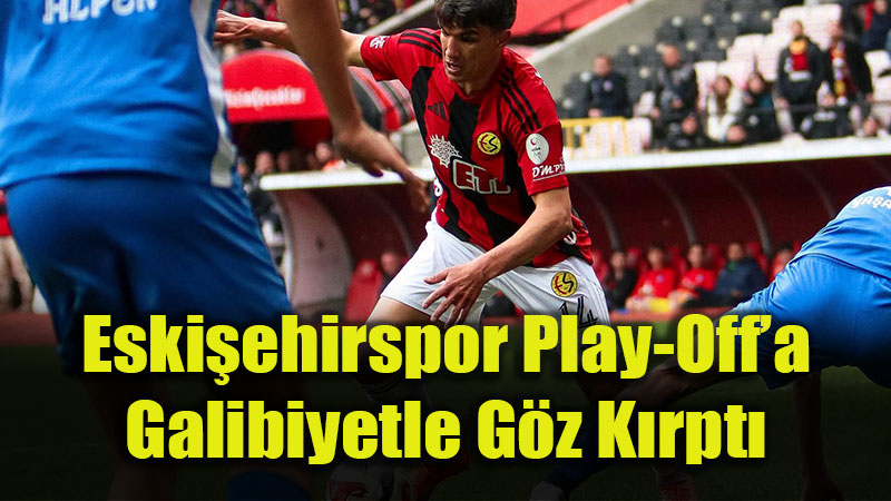 K�rm�z�-Siyahl�larda Final Sevinci: Eski�ehirspor 1-0 Alanya 1221