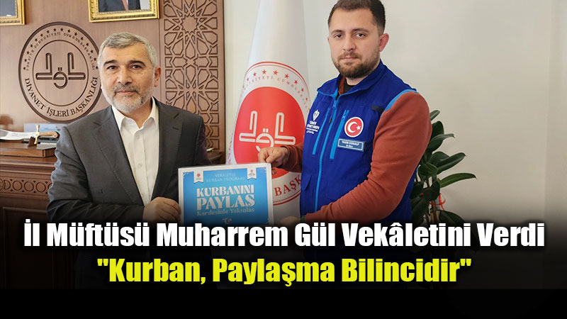 TDV Eski�ehir’de Kurban Mesaisi: M�ft� G�l Kurban Ba����n� Ger�ekle�tirdi