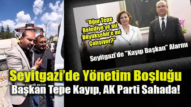 Hizmet Yok, Bahane �ok: Seyitgazi�de Pazar Yeri Yalan� Telefonla De�ifre Oldu!